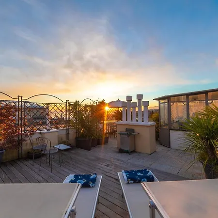 Ferienwohnung Castelletto Exclusive Terrace Penthouse Genua Exterior foto